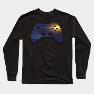 Starlight - Gaming Gamer Abstract - Gamepad Controller - Video Game Lover - Graphic Background Long Sleeve T-Shirt